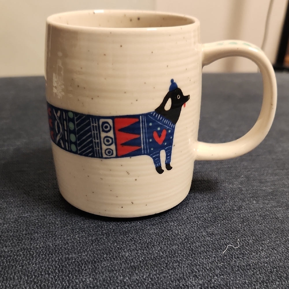 SowiesoWies By Anthropologie Long Dog Mug New